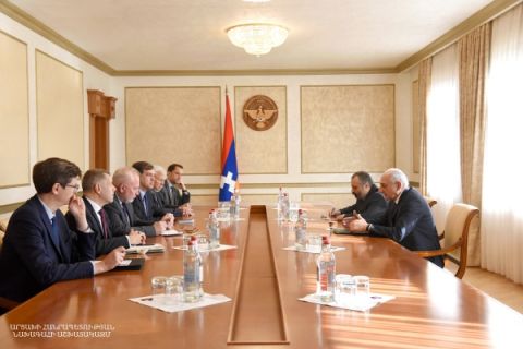 Artsakh Republic President received OSCE Minsk Group co-chairs