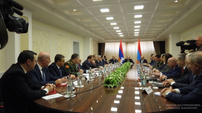 Совместное заседание Советов безопасности Армении и Арцаха в Ереване