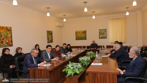 Արցախի Հանրապետության Ազգային ժողովը հյուրընկալել է Հայաստանում ՄԻԵԴ-ի ներկայացուցչի գլխավորած պատվիրակությանը