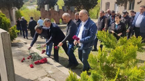 Մարտակերտում հարգանքի տուրք են մատուցել Հայոց ցեղասպանության զոհերի հիշատակին