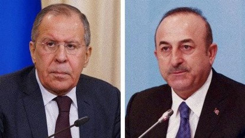ՌԴ եւ Թուրքիայի ԱԳ նախարարները քննարկել են իրավիճակը ղարաբաղյան հակամարտության գոտում
