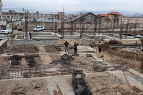 Նոր բազմաբնակարանի շինարարություն Ստեփանակերտում