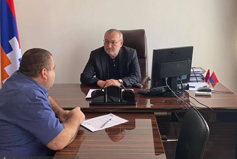 ԱՀ ԱԺ նախագահ Արթուր Թովմասյանն աշխատանքային այցով Երևանում է