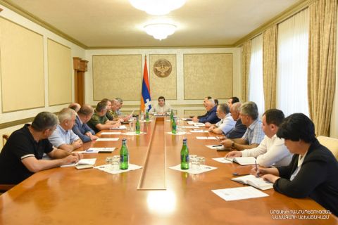 President Harutyunyan chaired an expanded sitting of the Security Council