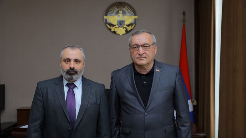 Meeting of Foreign Minister David Babayan with National Assembly Chairman Artur Tovmasyan