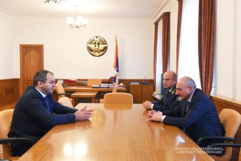 Встреча с генеральным прокурором Республики Армения Артуром Давтяном