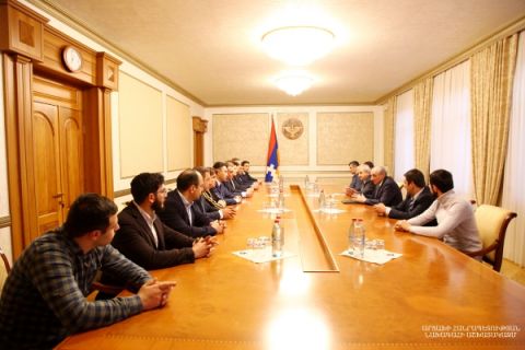 Встреча с делегацией Республиканской партии Армении