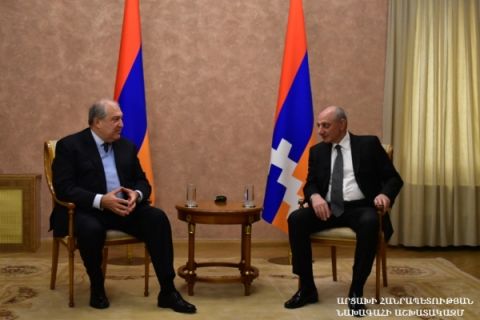 Встреча с Президентом РА Арменом Саркисяном