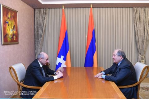 Встреча с Президентом Республики Армения Арменом Саркисяном