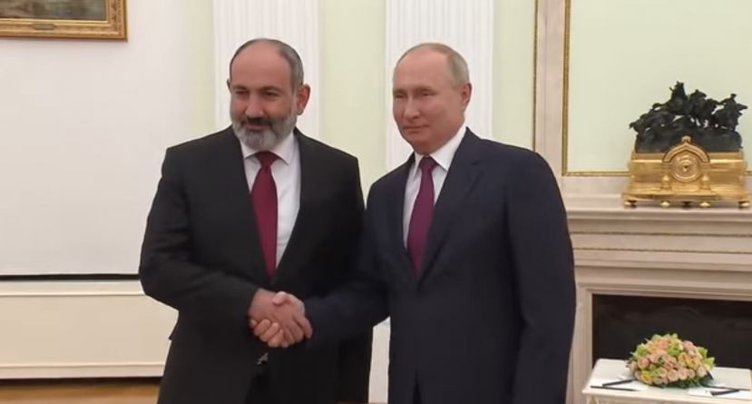 В Кремле стартовала встреча Путина и Пашиняна