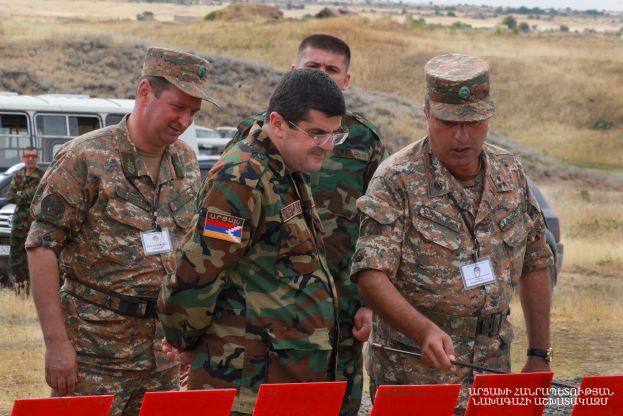 Армянские вооруженные силы являются реальной сдерживающей силой агрессивного поведения военно-политического руководства противника. Президент посетил полигон «Тигранакерт» Армии обороны