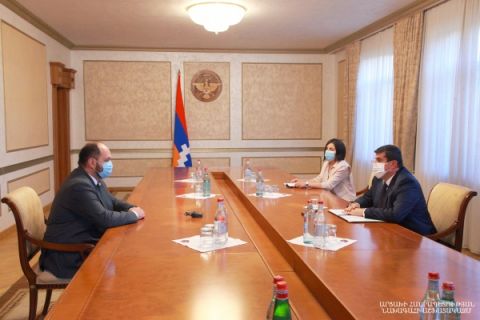 Президент республики принял министра ОНКС Армении