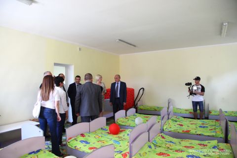 Президент Республики Арцах Бако Саакян посетил город Мартуни
