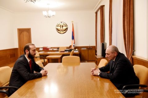 Встреча с председателем Национального собрания Армении Араратом Мирзояном