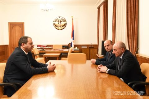 Встреча с генеральным прокурором Республики Армения Артуром Давтяном
