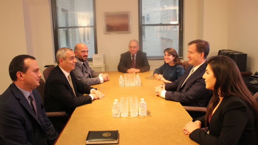 Встречи Масиса Маиляна с представителями Армянской Ассамблеи Америки и Комитета «Ай Дат» США