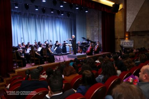 Концерт, посвященный 15-летию Государственного камерного оркестра Арцаха