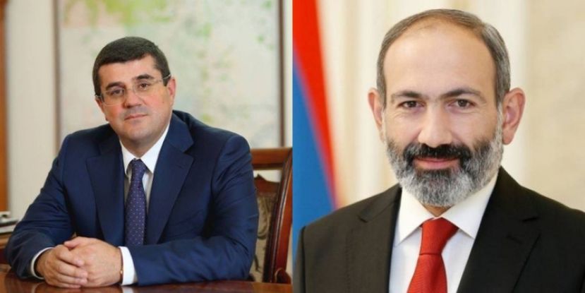 Президент Республики Арцах поздравил премьер-министра Республики Армения